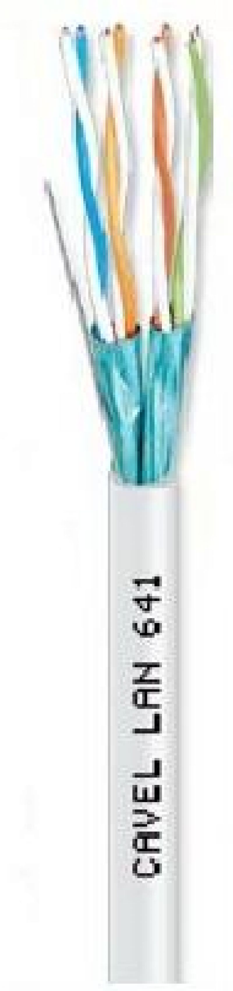 CAVEL LAN641 Cat6 (200m) F/UTP(4x2xAWG23)    Χαλκός 0,56mm