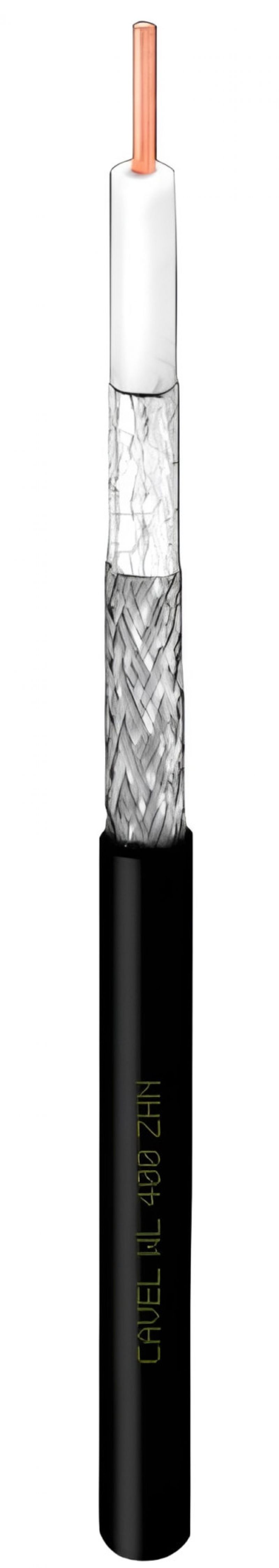 CAVEL WL400ZHN 50Ω (100m) - ΔΙΑΜΕΤΡΟΣ 10,30 mm, ΑΓΩΓΟΣ 2,70 mm, ΚΑΘΑΡΟΣ ΧΑΛΚΟΣ