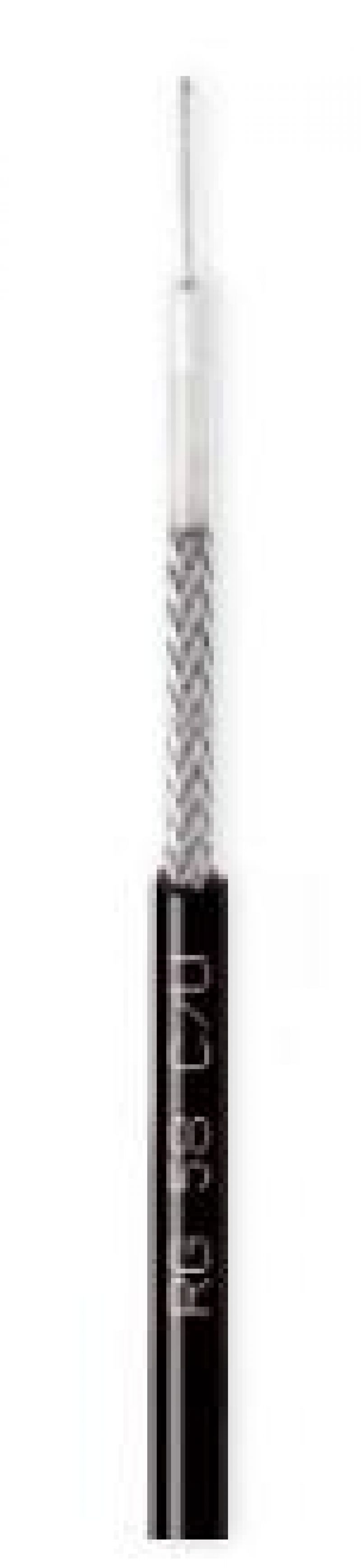 CAVEL RG58C/U 50Ω (150μ) Διάμετρος : 5,00mm Aγωγός : 19x0,18mm Καθαρός Χαλκός
