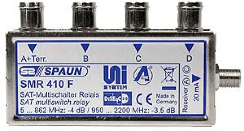 871436 SPAUN SMR410F μίκτης με δυνατότητα ένωσης 4 δορυφόρων