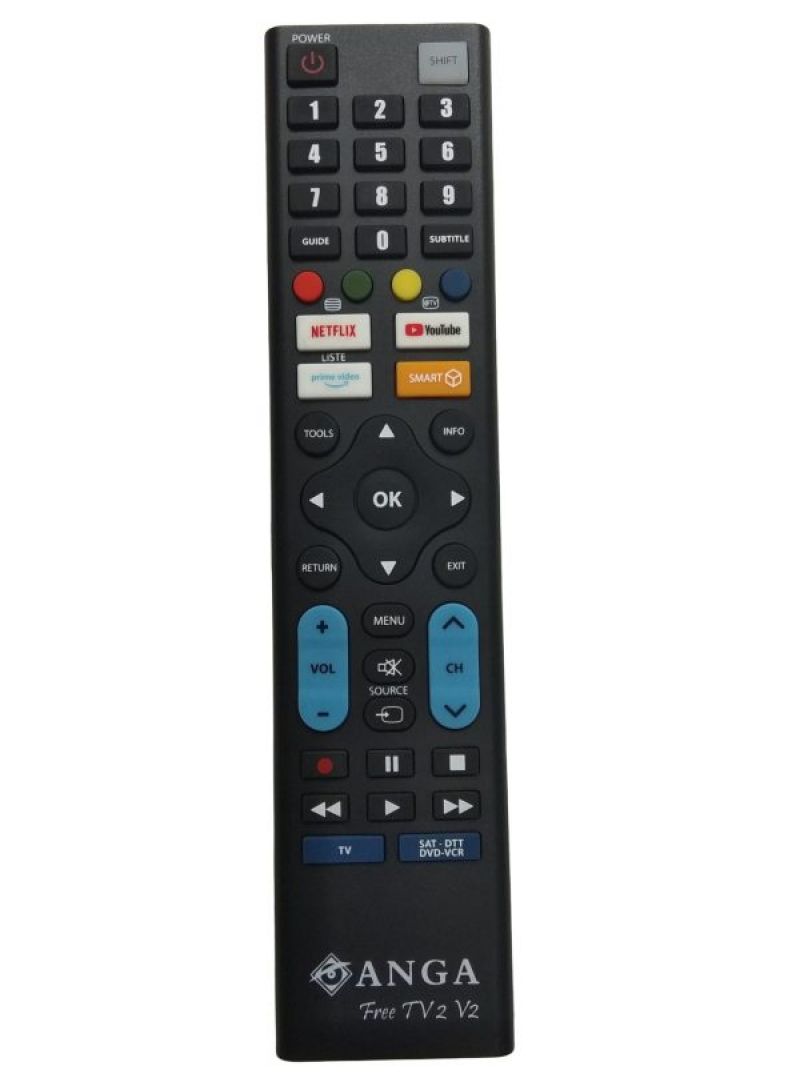 FREE TV 2-V2  (Blister) προγραμματιζόμενο με JACK 3.5+IR Τηλεχειριστήριο