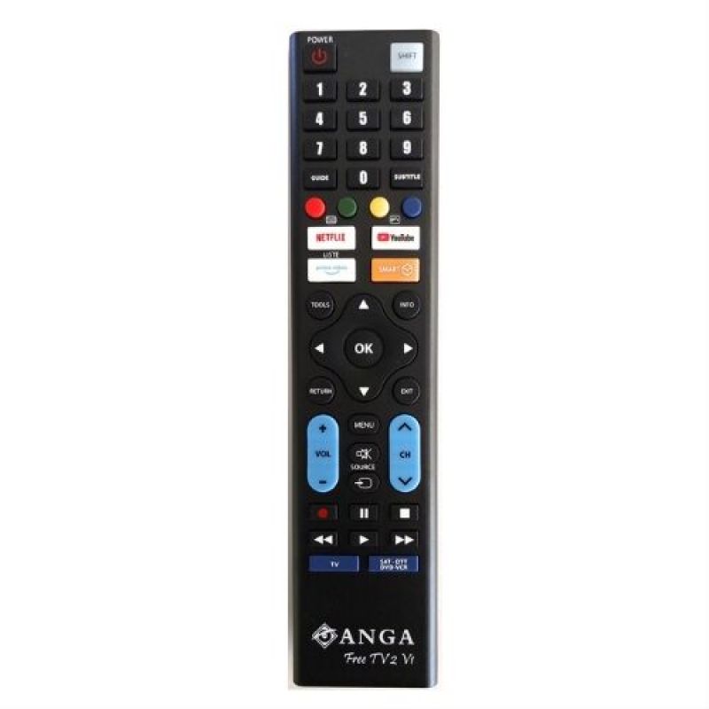 FREE TV 2-V1  (Blister) προγραμματιζόμενο με JACK 3.5+IR Τηλεχειριστήριο