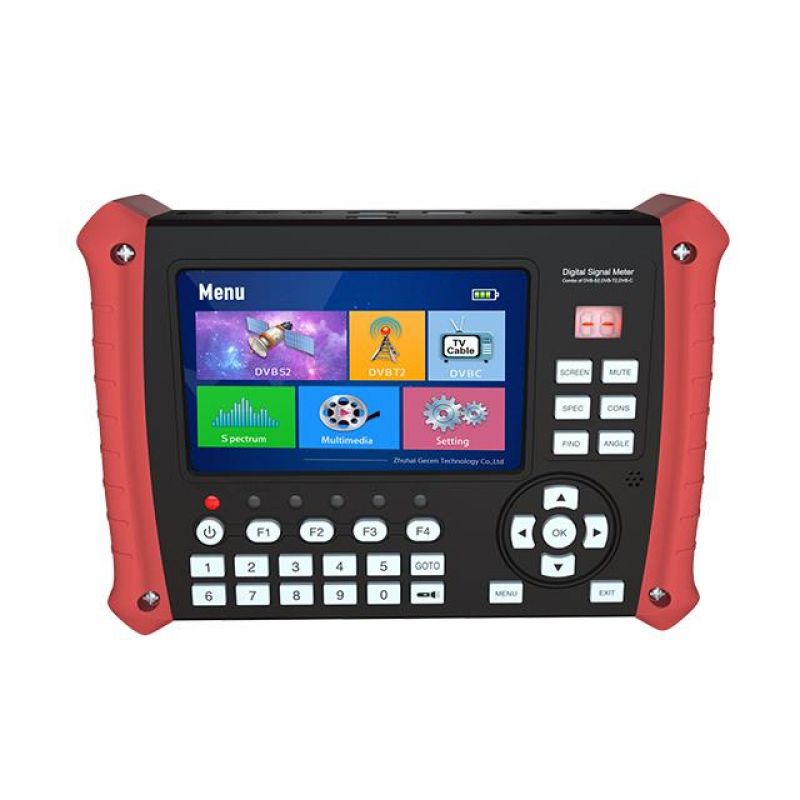 OΡΓΑΝΟ DVB- S2 + T2 + C Meter SF-8000C