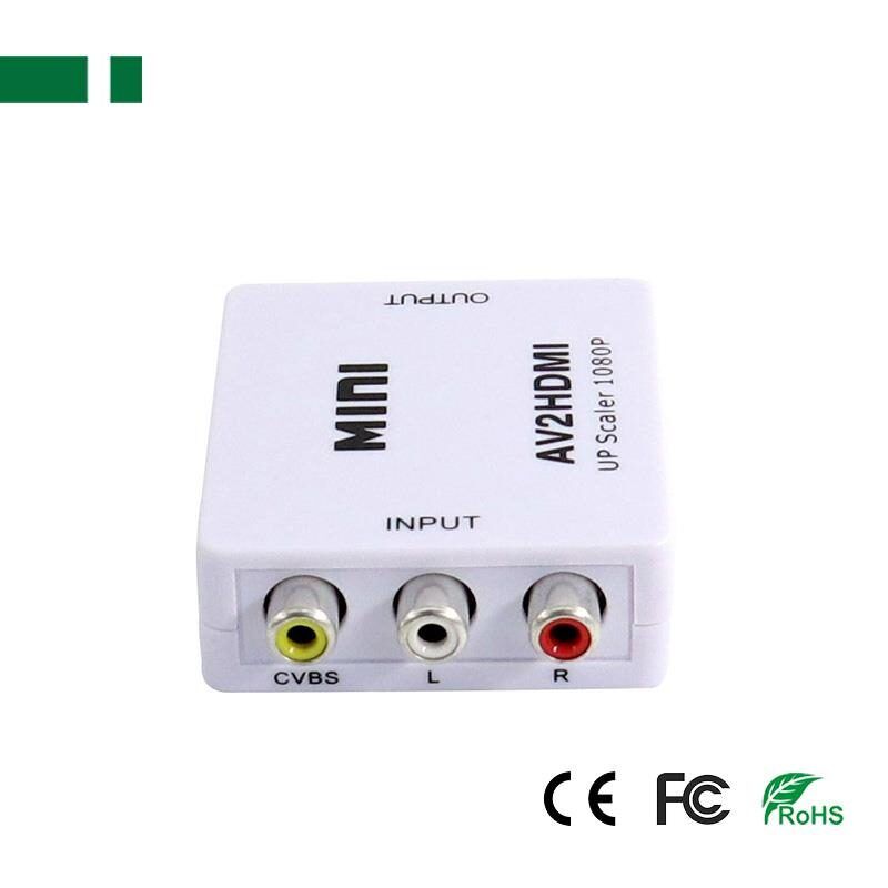PS-M650 ΜΕΤΑΤΡΟΠΕΑΣ 3 RCA θηλυκά σε HDMI (A) θηλυκό 720p/1080p