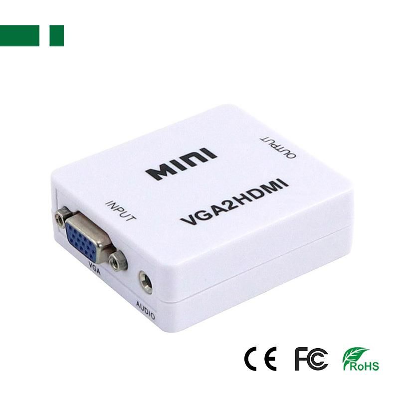 PS-M600 ΜΕΤΑΤΡΟΠΕΑΣ VGA θηλυκό με Ήχο σε HDMI (A) θηλυκό 720p/1080p