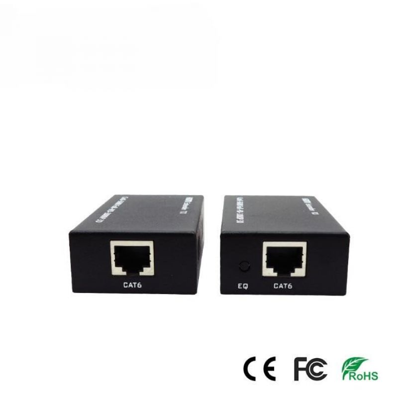 HDMI EXTENDER ΕΧΤ60 60mtr 1x UTP CAT5e/6 καλώδιο 1080P συμβατό με HDMI 1.3, HDCP 1.2 με τροφοδοτικο