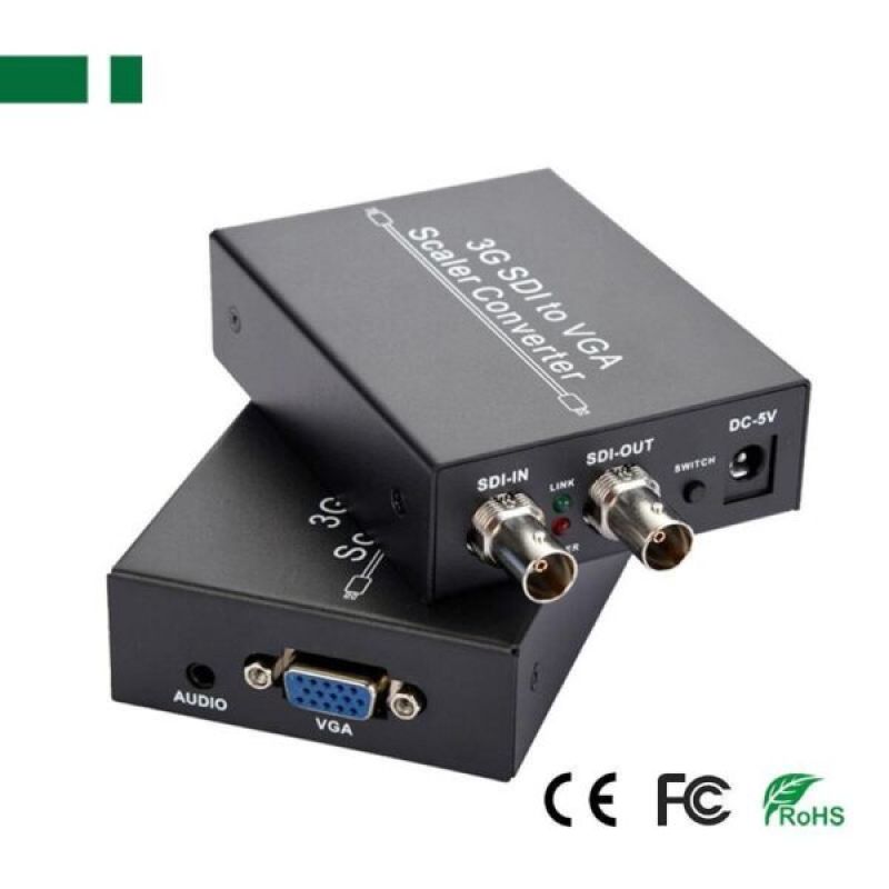 PHDS-2004 Μετατροπέας SDI σε VGA+SDI 1080P/60Hz