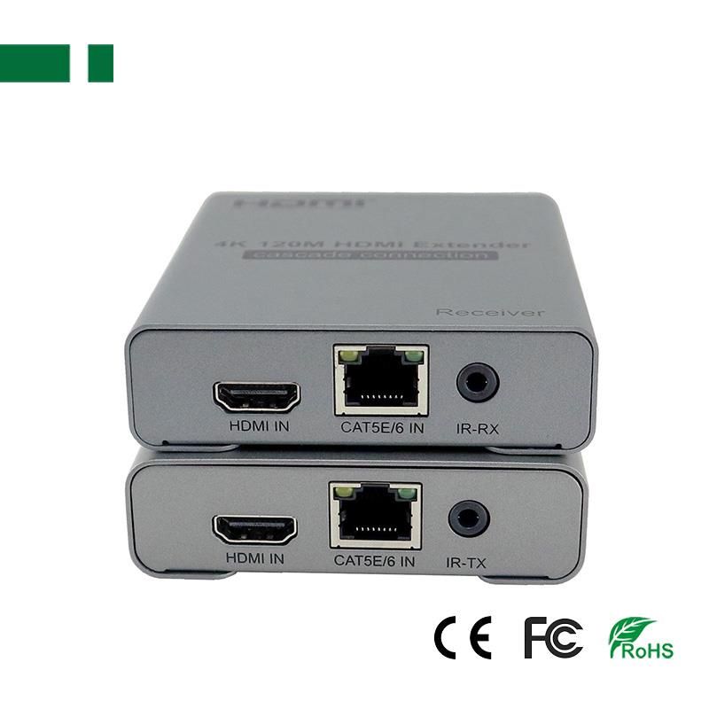 EXT-120-4K EXTENDER (IR SENDER+RECEIVER)HDMI KIT ΜΕ ΤΗΛΕΧΕΙΡΙΣΜΟ 100mtr