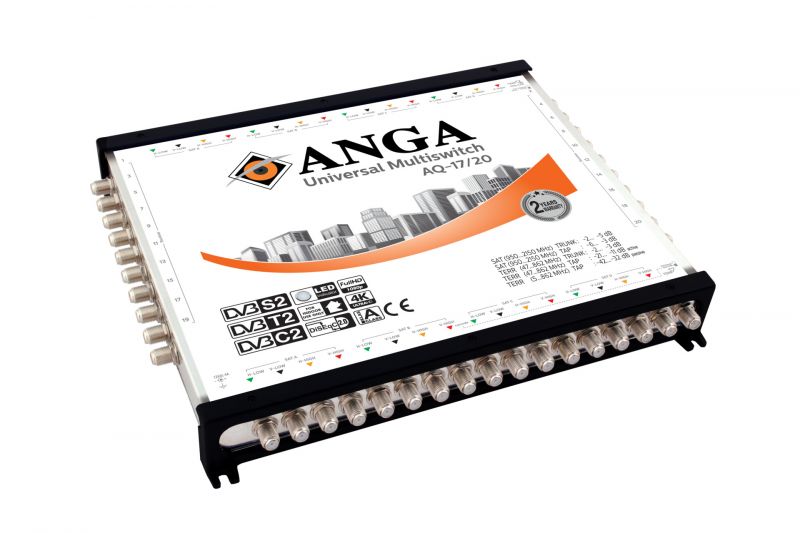 AQ-17/20 ΠΟΛΥΔΙΑΚΟΠΤΗΣ (4 ΔΟΡΥΦΟΡΟΙ+ ΕΠΙΓΕΙΑ- 20 ΕΞΟΔΟΥΣ) ΕΠΕΚΤΕΙΝΟΜΕΝΟΣΜΕ ΤΡΟΦ/ΚΟ ΜΕ 12V/ 8A