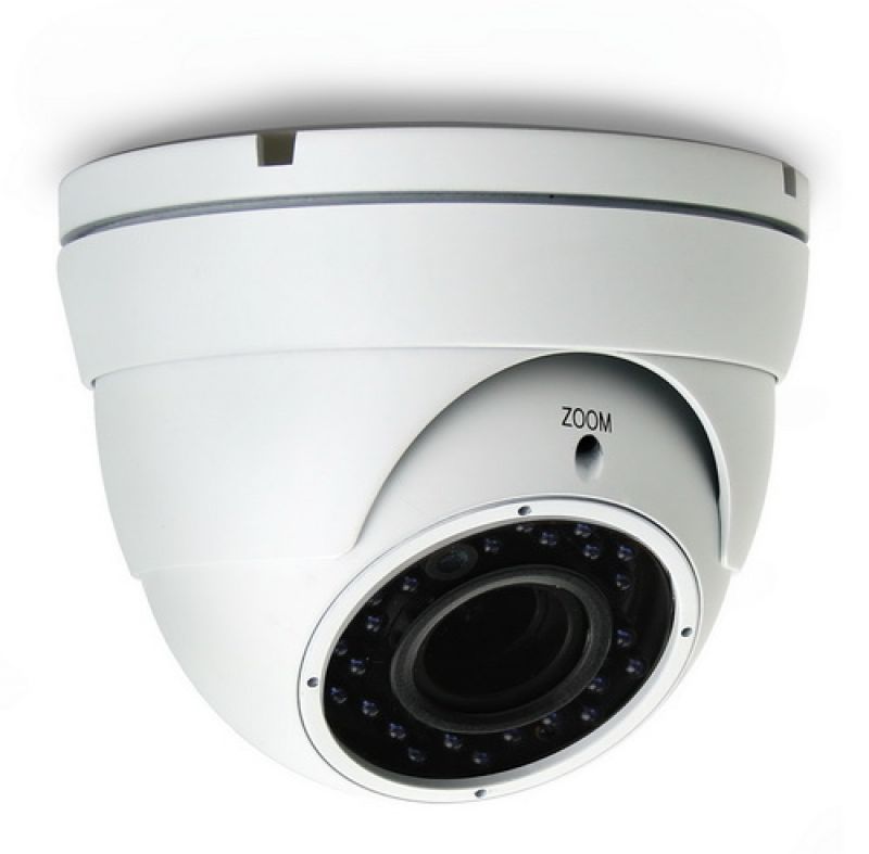 Kάμερα Dome AVTECH 1080P, Φακός 2.8 - 12mm AVT1206TP TVI