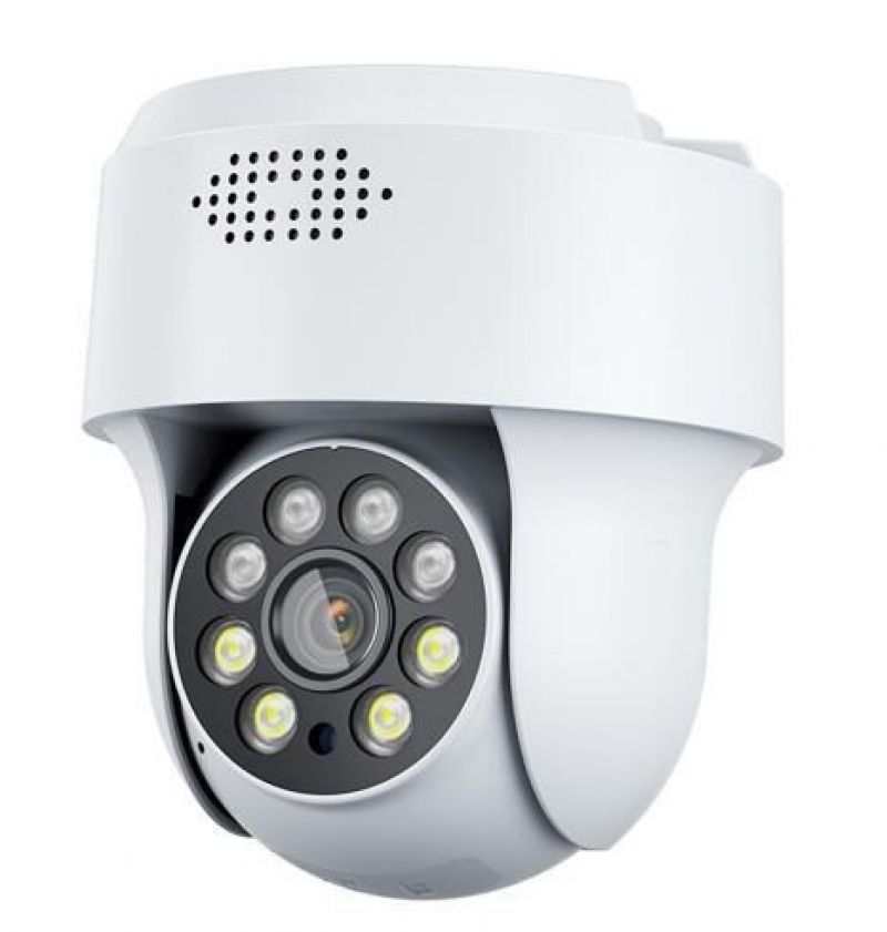 AQ-8125ISW Κάμερα PTZ IP Wi Fi ONVIF 4.0 MP(Λευκή) WiFi/Ethernet με εφαρμογή CamHi/ CamHi-Pro (περιλαμβάνεται τροφοδοτικό12V/1A)