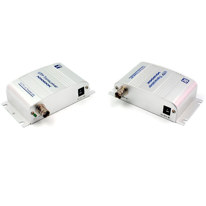 Video Balun Ενεργό SET CAB-103 R/T θηλυκό BNC σε 2 Terminal Block από 1500 έως 2400 μέτρα (δεν περιλαμβάνονται τροφοδοτικά 12V/1A)