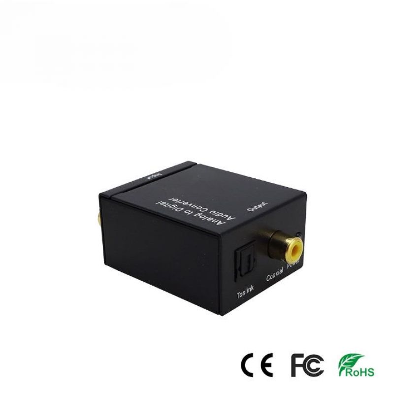 PS-A3005 Μετατροπέας Stereo RCA σε Ψηφιακό Ήχου Toslink ή Coaxial (περιλαμβάνει τροφοδοτικό 5V/1A)