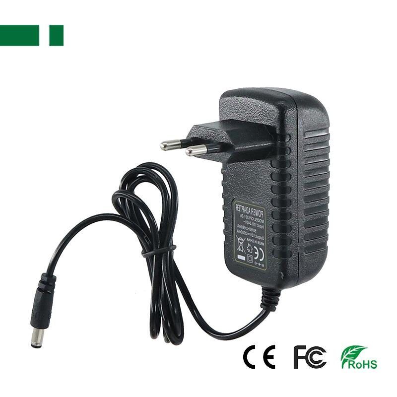 CP1201-2A 12V / 2A / 24W COMPACT, Σταθεροποιημένο τροφοδοτικό με χονδρό βύσμα (5,5mm/2,5mm)