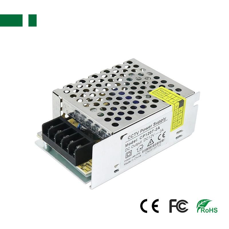 Σταθεροποιημένο τροφ. 12V / 2A/ 24W, CP1207-2A - ΔΙΑΤΡΗΤΟ