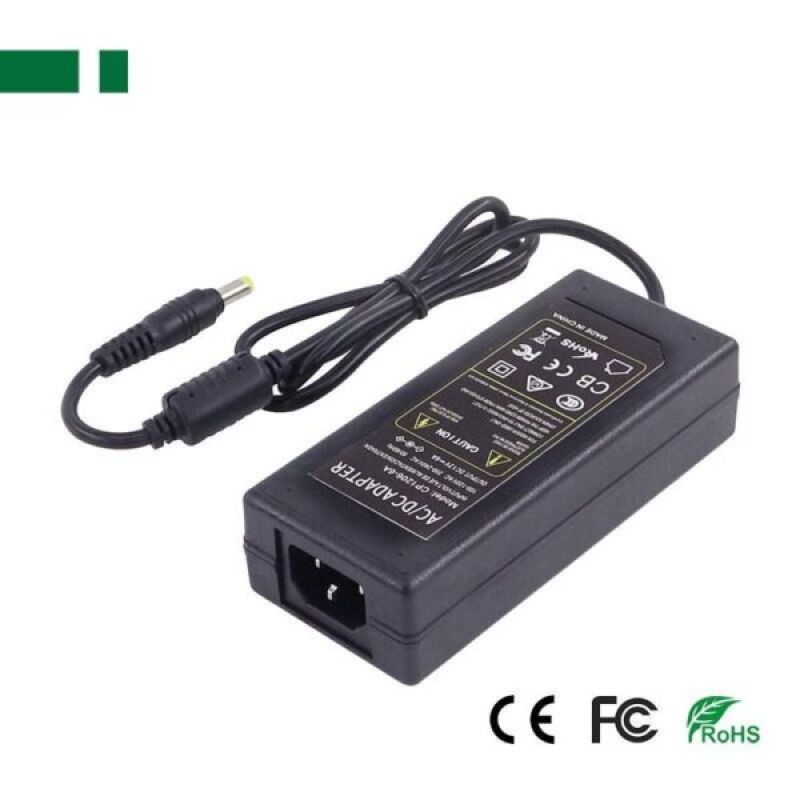 CP1206-6A 12V/6A/60W Ενισχυμένο σταθεροποιημένο τροφοδοτικό, εμπεριέχεται διακλαδωτής καλωδίου 1/8, με βύσμα 5,5mm/2,5mm + καλώδιο τροφοδοσίας AC