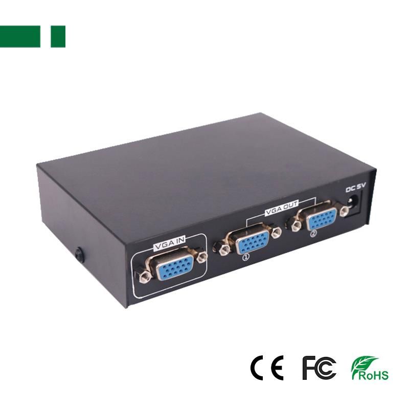 PS-GA2002 VGA Video Splitter 1x2 200MHz