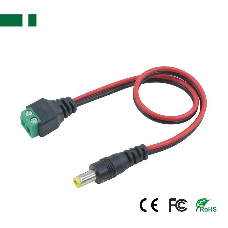 PS-M003-S DC Male Plug with screw type Cable