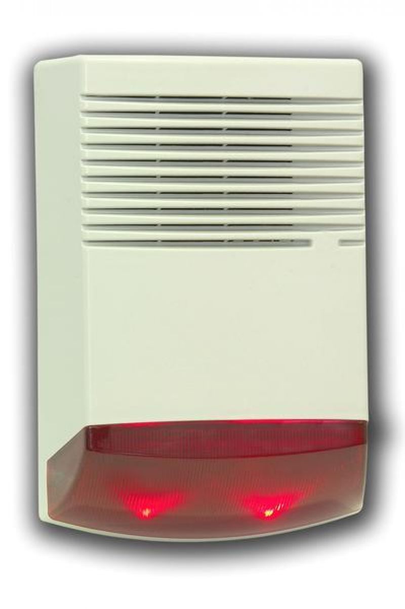 AG-BS1 Ενσύρματη Εξωτερική Σειρήνα 120 dB με Flash Κόκκινου Χρώματος