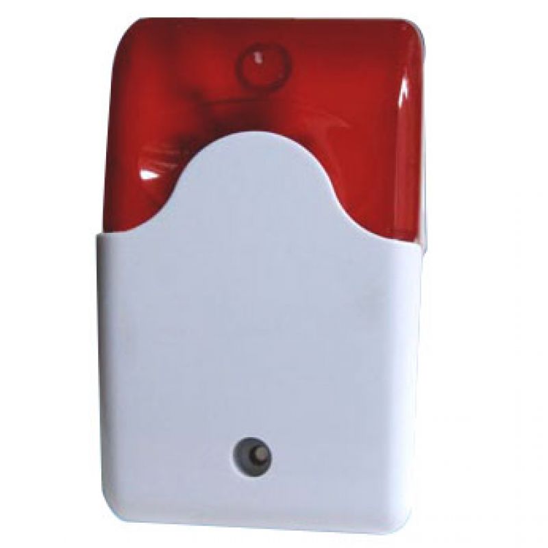 AG-L103 Εσ.Σειρήνα με κόκκινο flash 108 dB - 12VDC